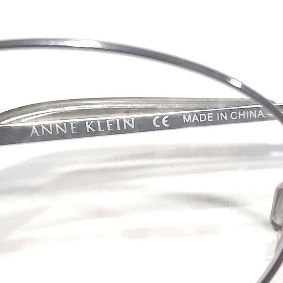 Anne Klein AK9027 K1043 Sm Petite Gold Silver Metal Oval Eyeglasses 48-19 135 - Picture 6 of 6